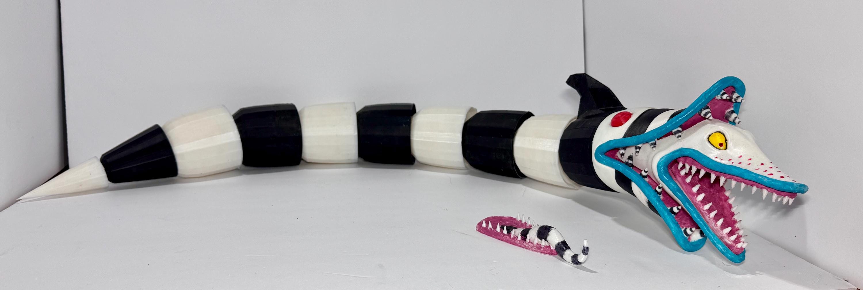 Sandworm from Beetlejuice Action Figure