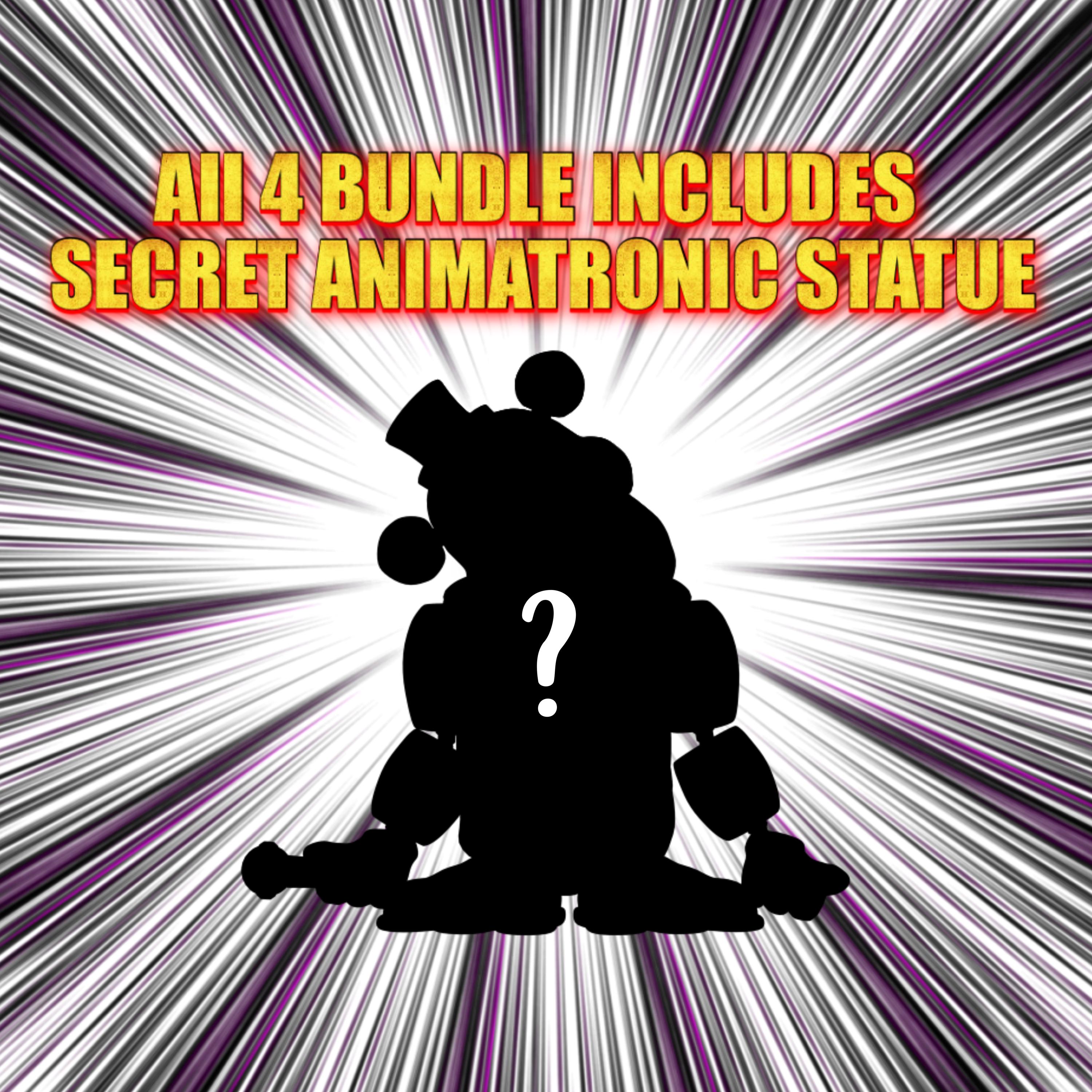 FNAF 1 Animatronic Action Figures