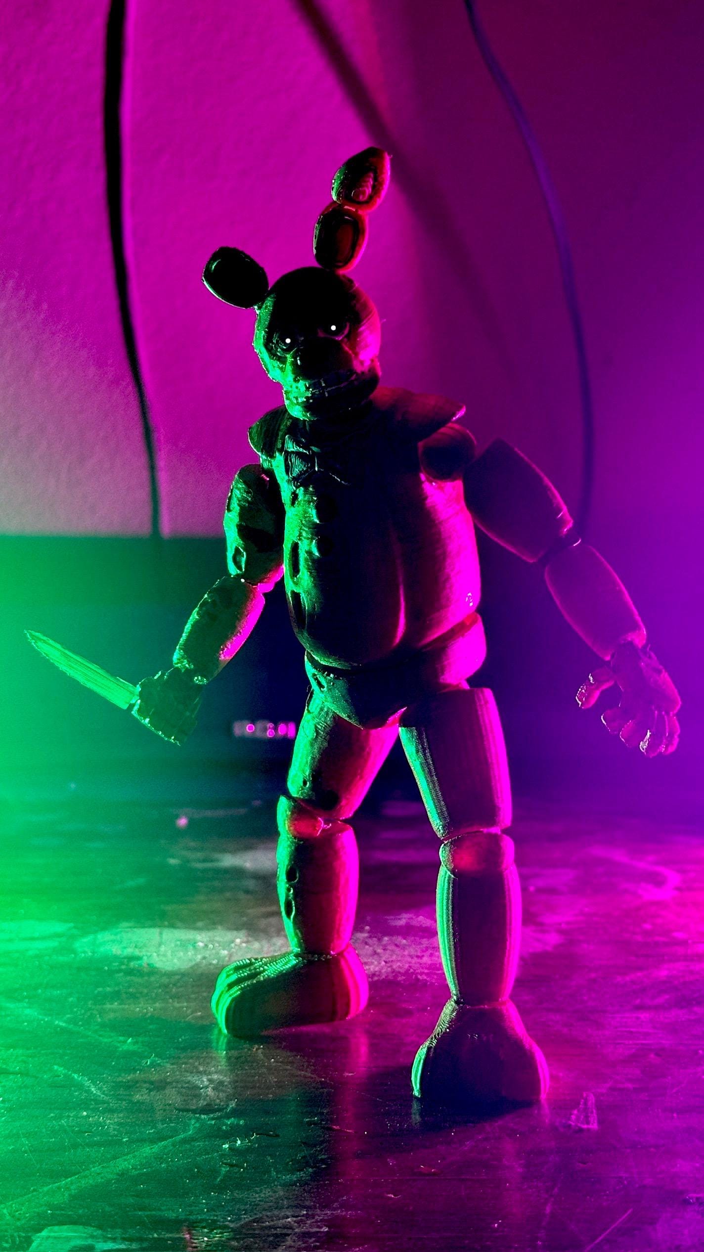 Springtrap from FNAF movie Action Figure