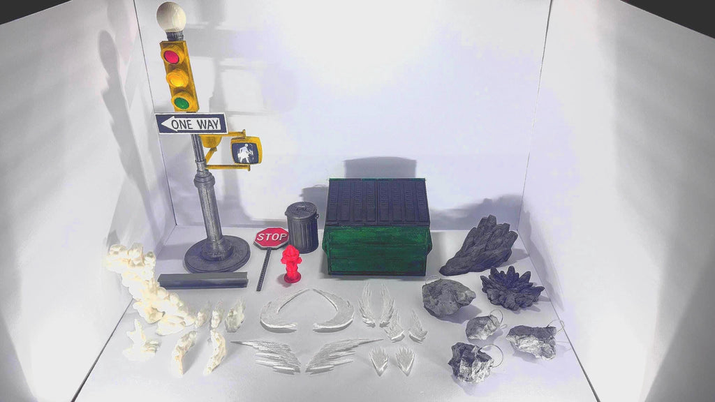 City Effects and Accessories for Action Figures