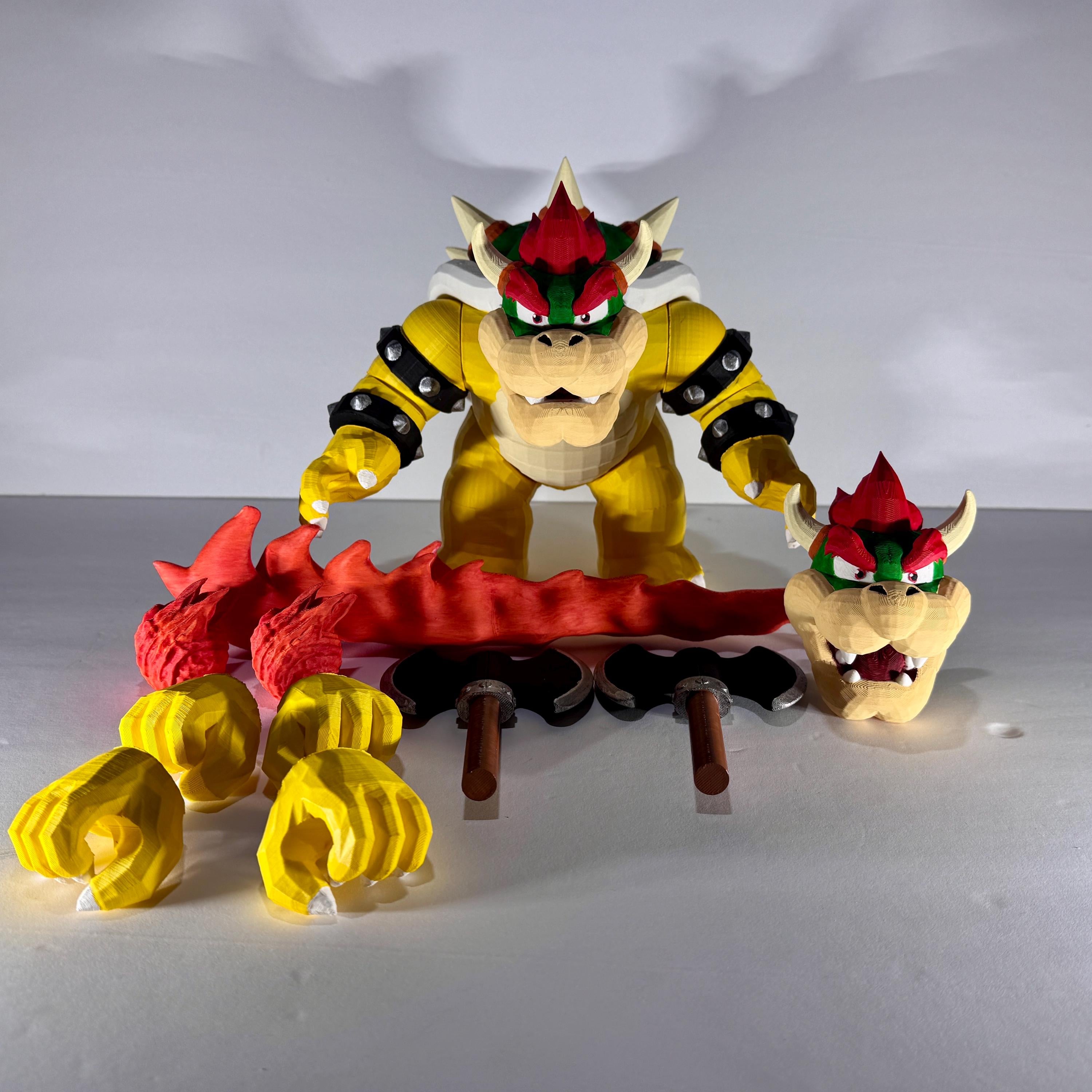Bowser from Nintendo Action Figure