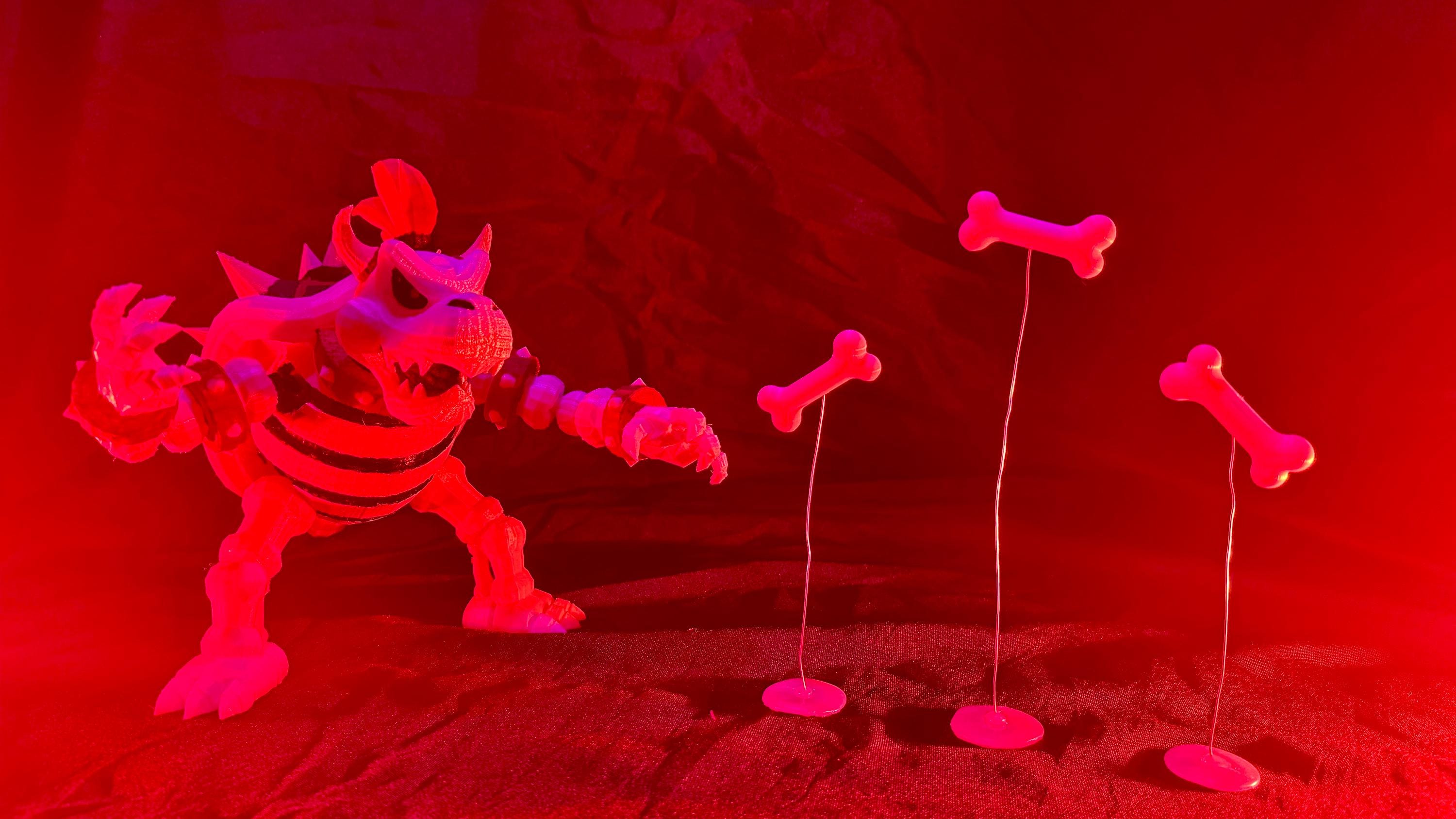 Dry Bowser from Nintendo Action Figure