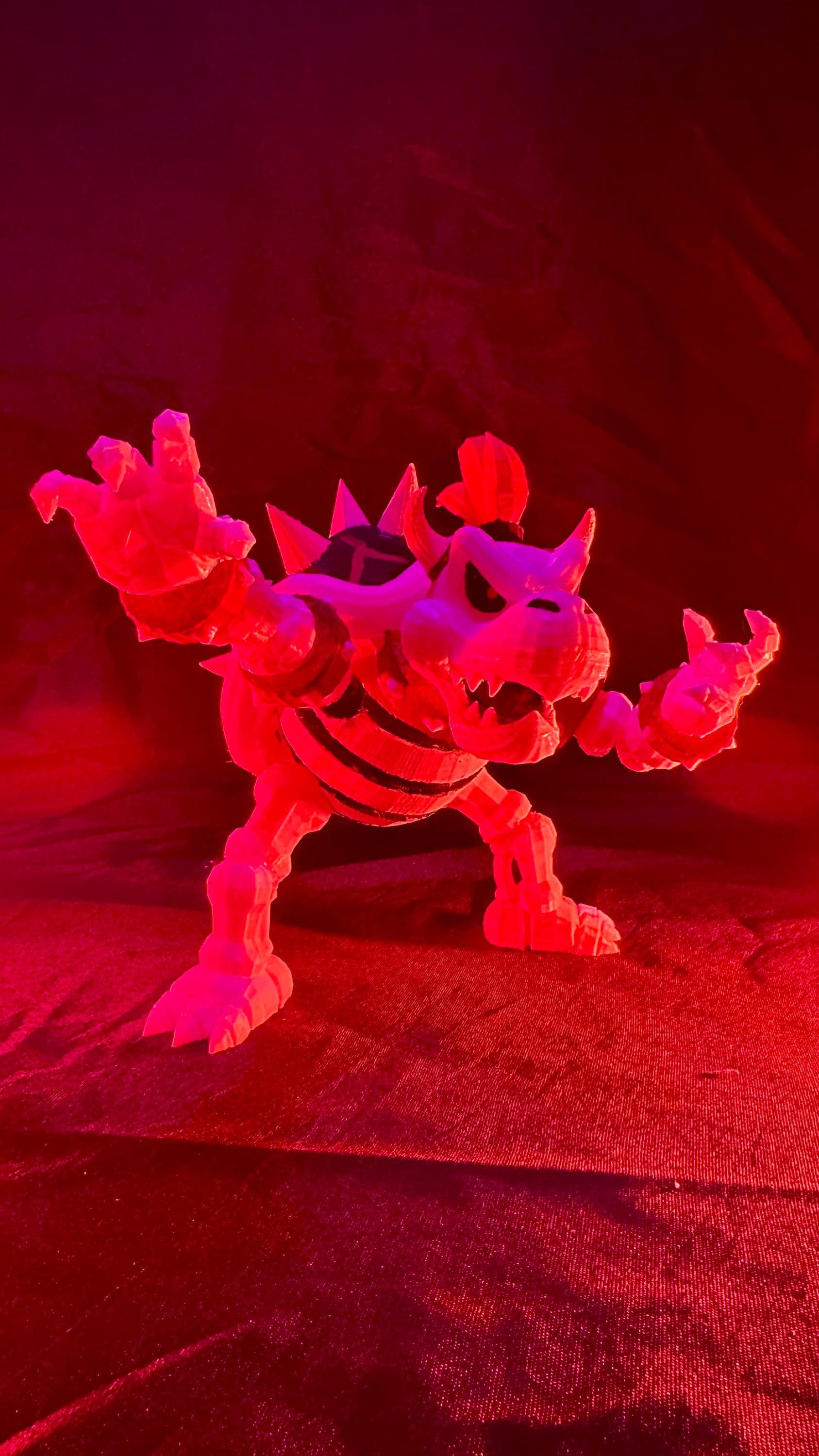 Dry Bowser from Nintendo Action Figure