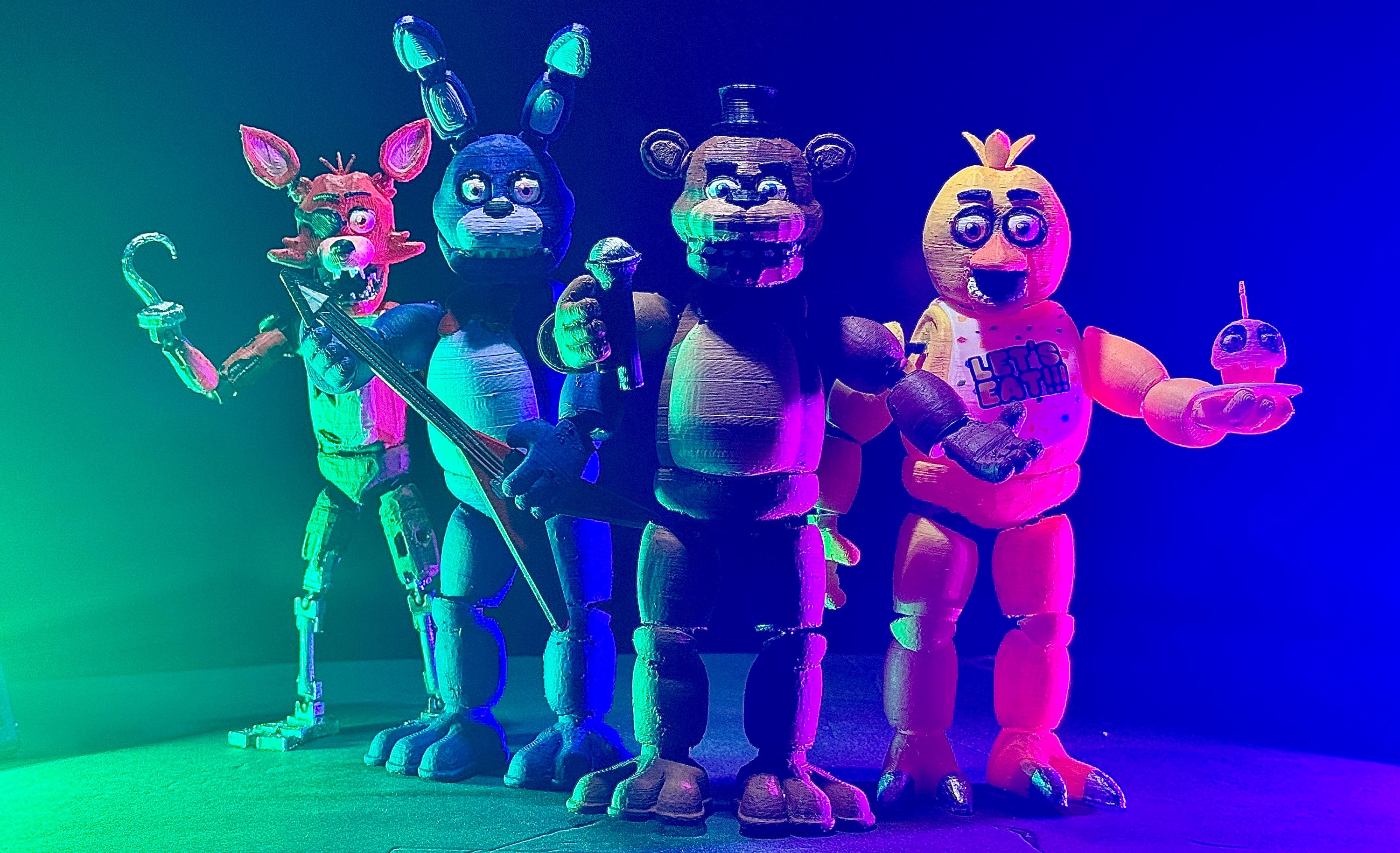 FNAF 1 Animatronic Action Figures