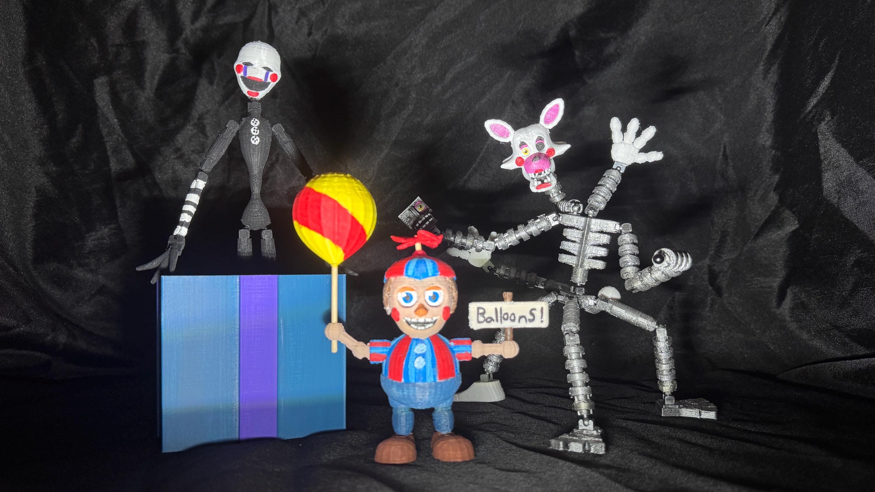 FNAF 2 Animatronic Action Figures
