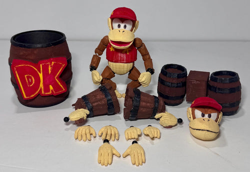 Diddy Kong from Nintendo Action Figure