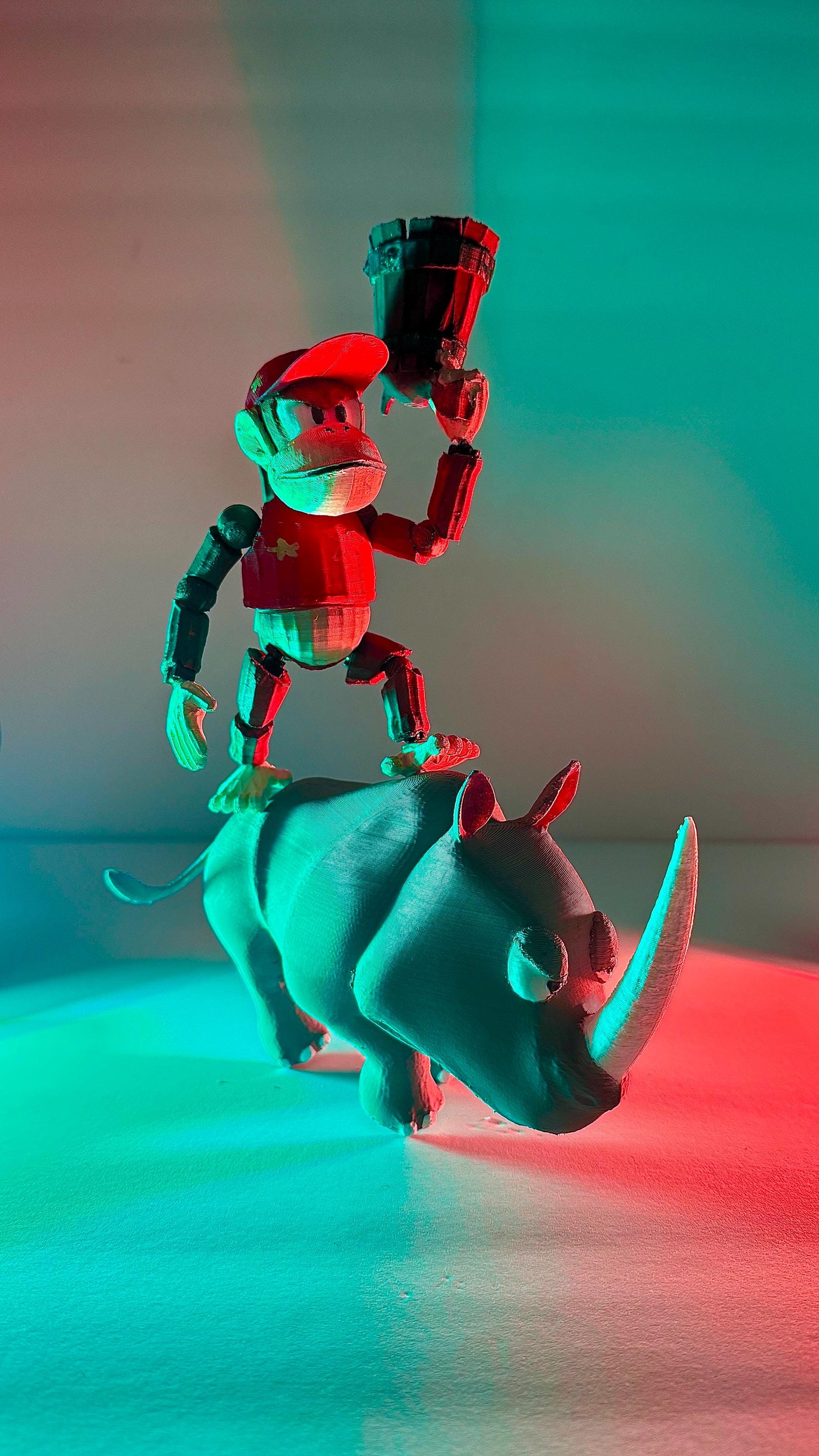 Diddy Kong from Nintendo Action Figure