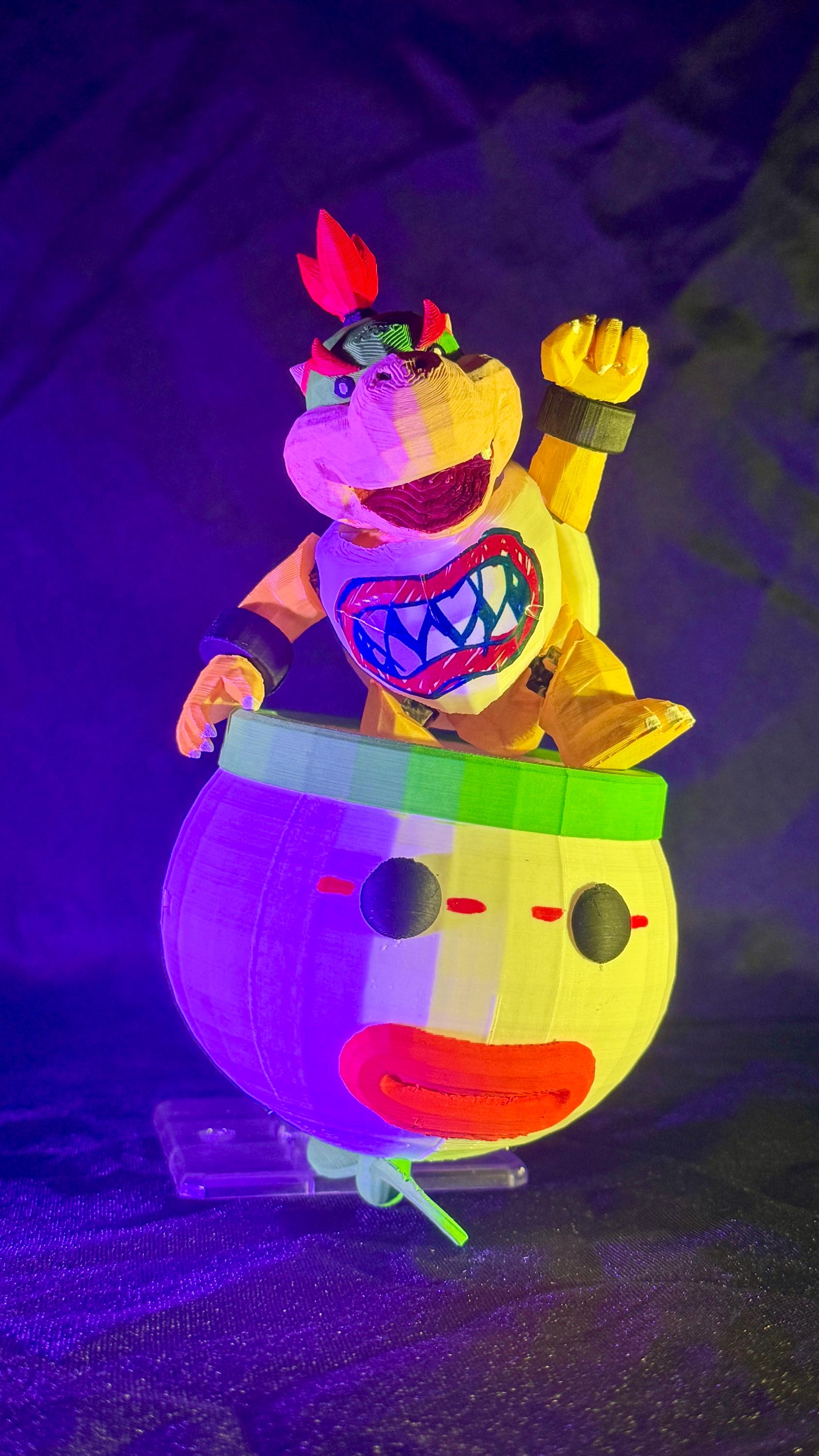 Bowser Jr from Nintendo Action Figure