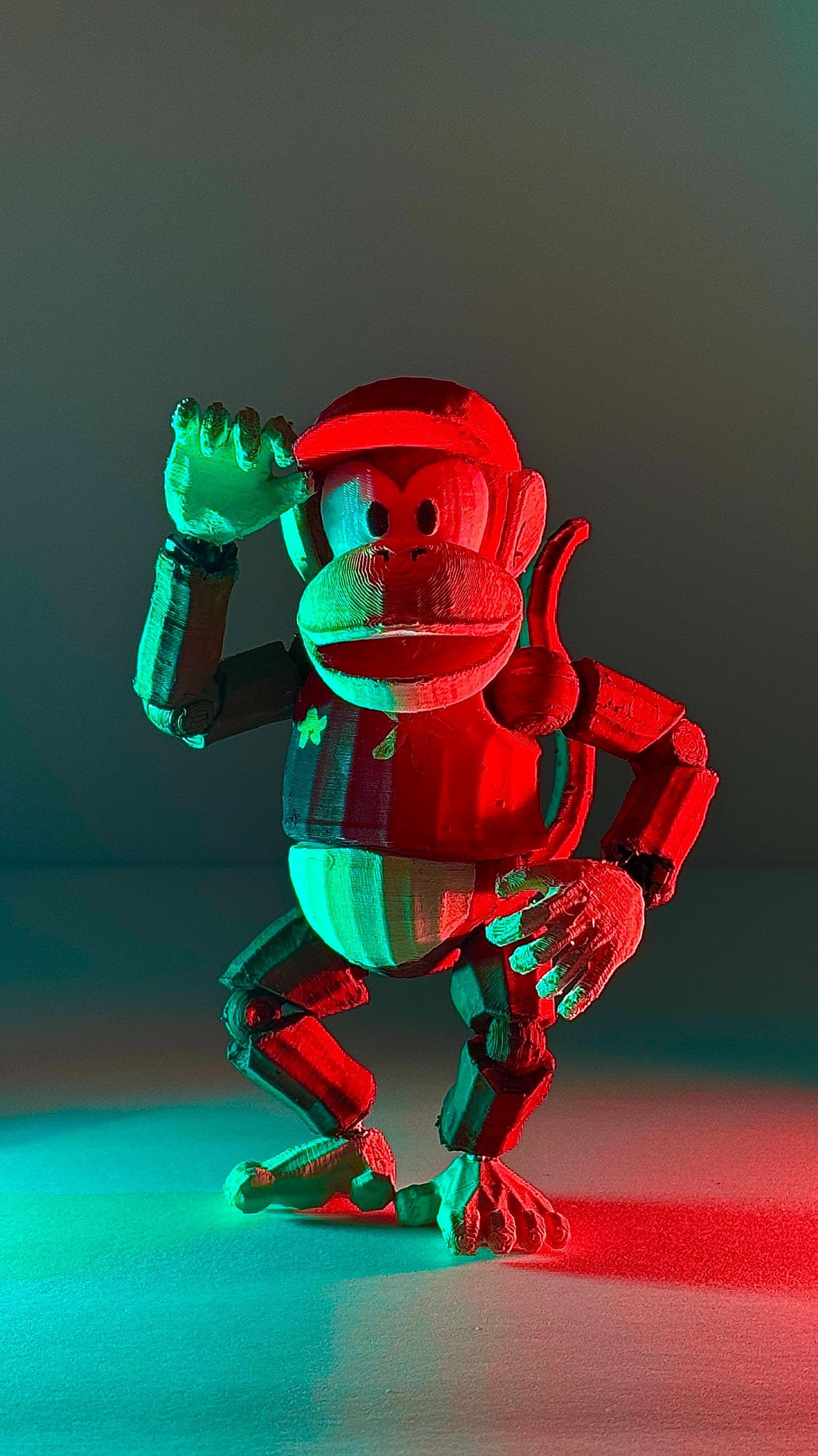 Diddy Kong from Nintendo Action Figure